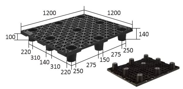 全新塑膠棧板-H