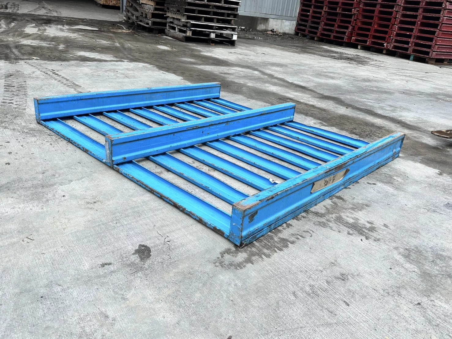 《型號:F》中古鐵棧板 (160*150*16cm)