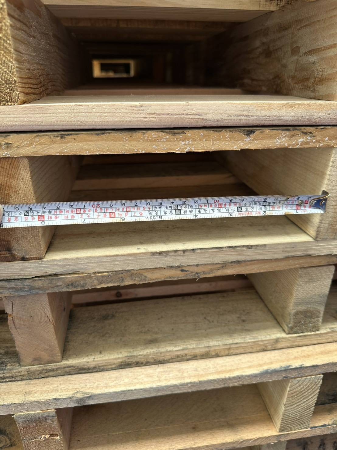 《型號:A10》中古美式木製棧板  (105*105*12)