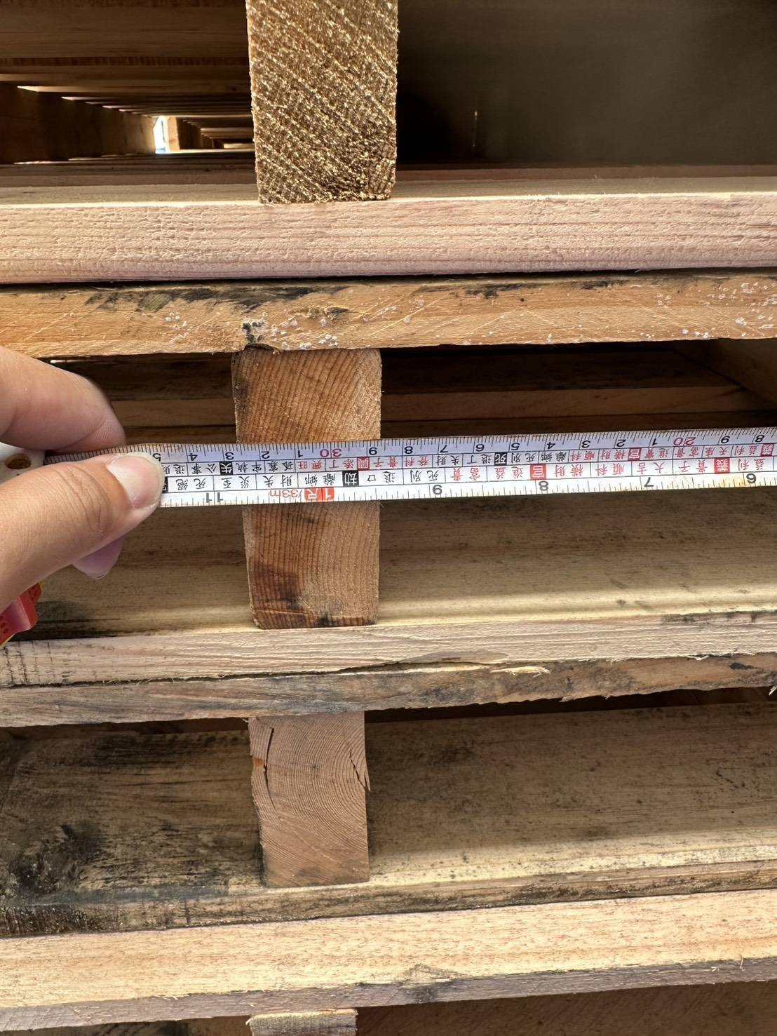 《型號:A10》中古美式木製棧板  (105*105*12)