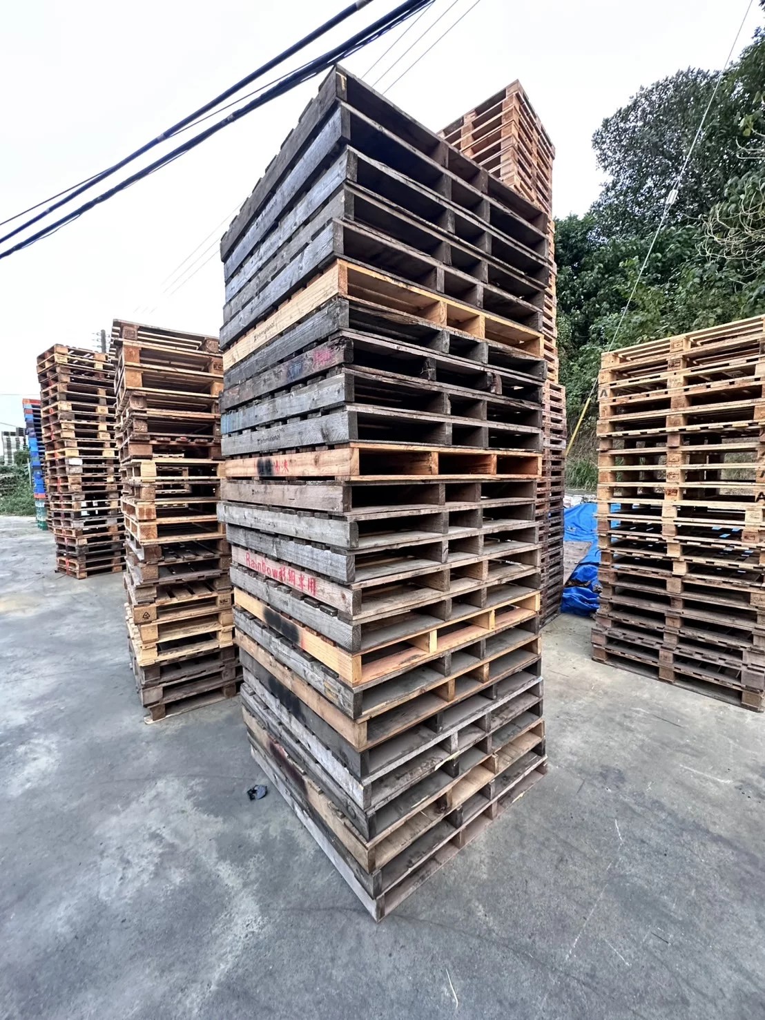 《型號:A11》中古美式木製棧板 (120*120)TE358