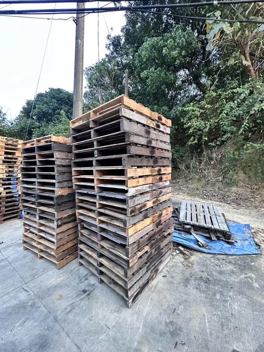 《型號:A11》中古美式木製棧板 (120*120)TE358