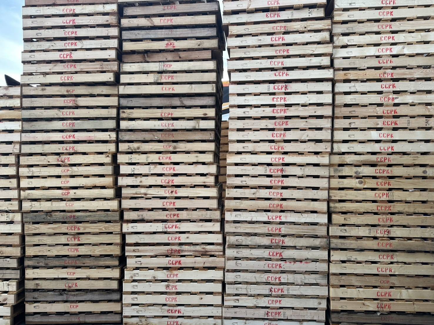 《型號:A10》中古美式木製棧板  (105*105*12)