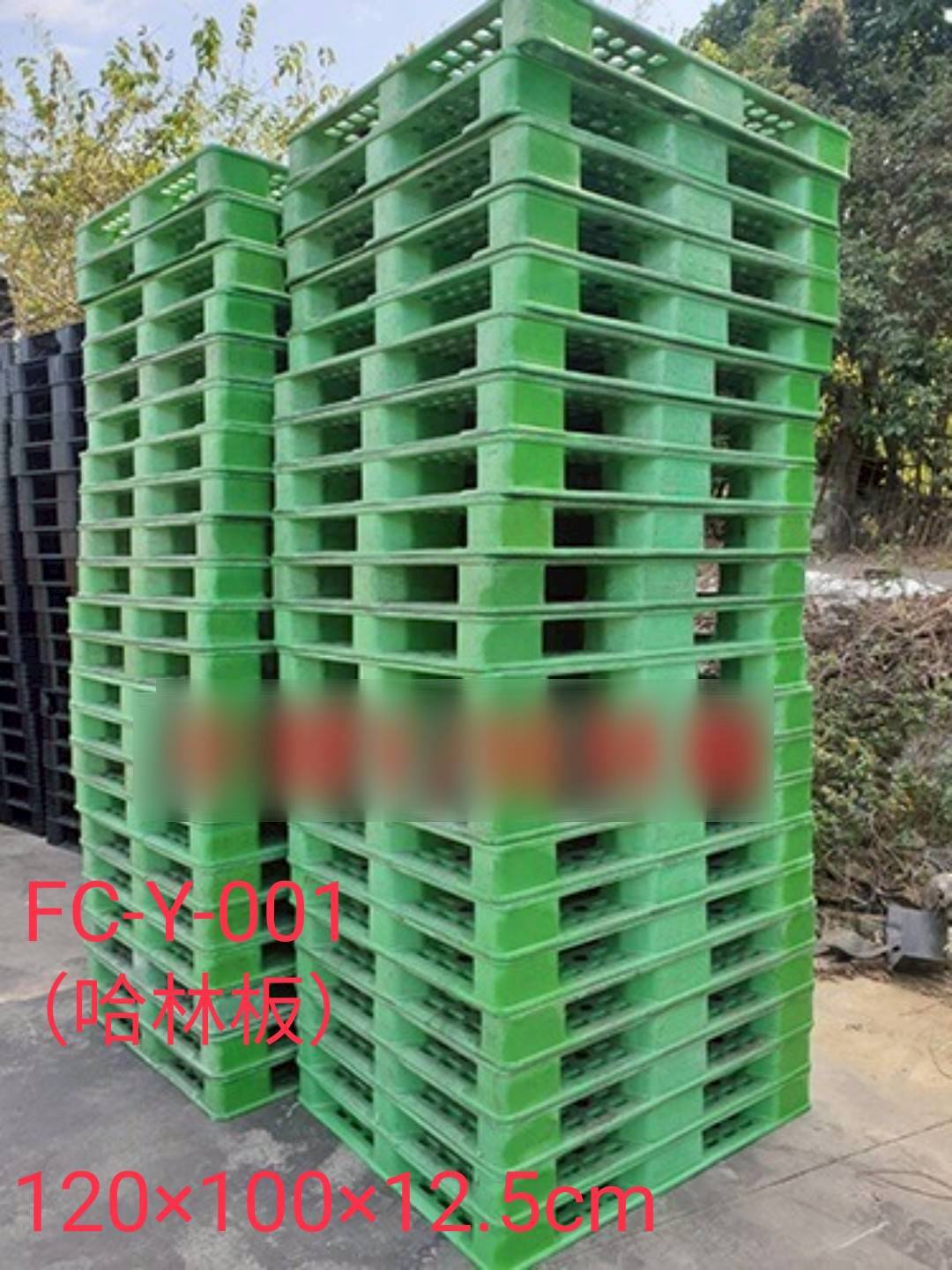 《型號:Y》中古塑膠棧板 (120*100*12.5/15) 冷凍專用材質