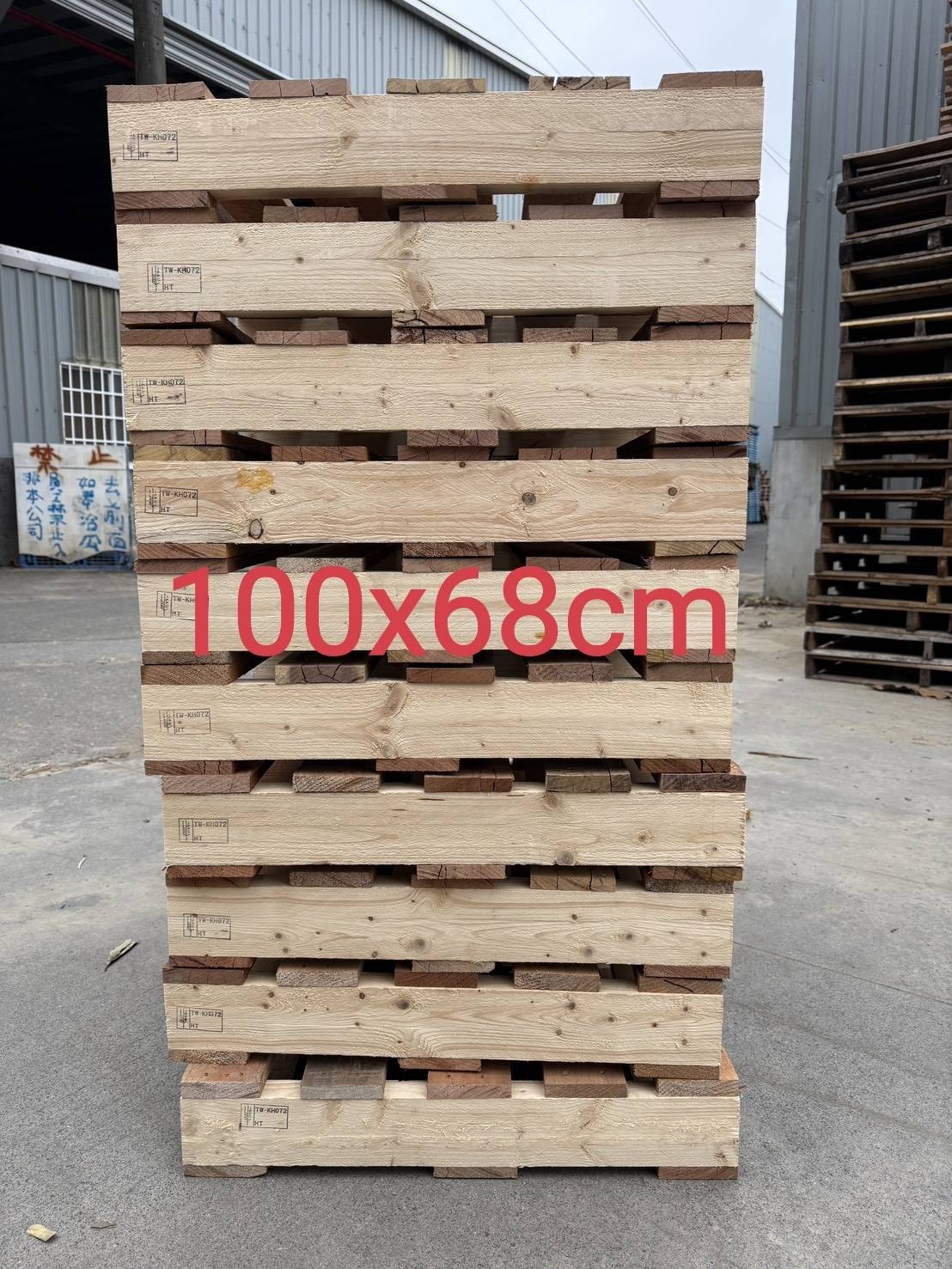 《型號:A13》中古美式木製棧板(100*68 &amp; 88*88)