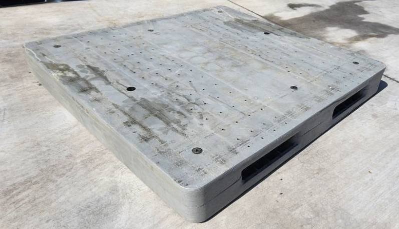 《型號:A36》中古塑膠棧板 (125*125*14)雙面密面板TE168