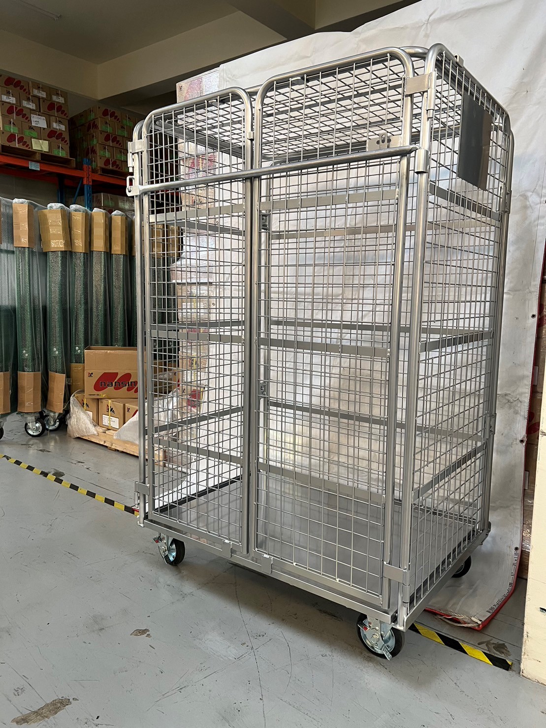 防盜型物流台車-標準型(網格) M-F07-07A