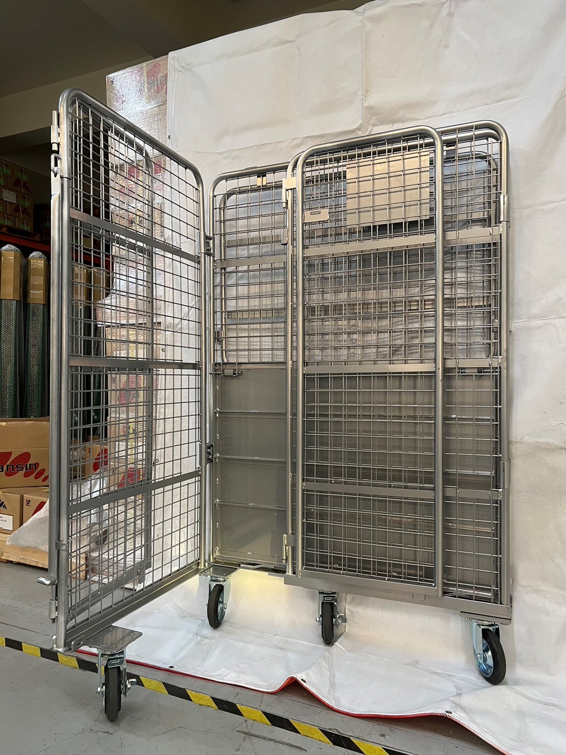 防盜型物流台車-標準型(網格) M-F07-07A