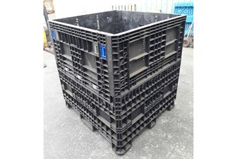 【D】中古大塑膠折疊籠