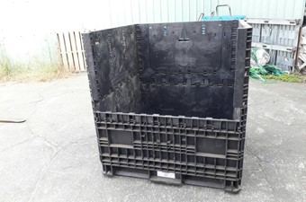 【D】中古大塑膠折疊籠