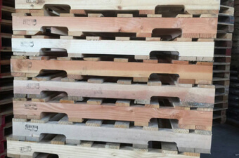 《型號:V》中古美式木製棧板 (140*110)