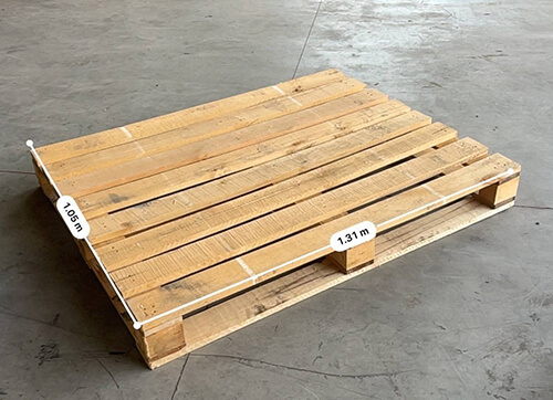 《型號:T》中古歐式川字棧板 (130*105*15) TE293