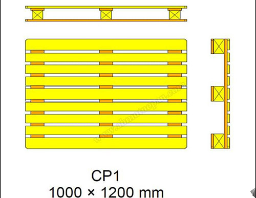 《型號:E》中古歐式木製棧板 (120*100) CP1