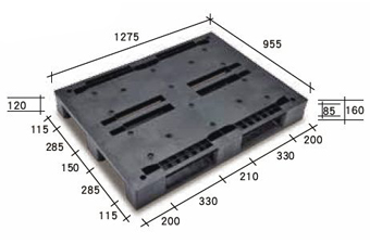 《型號:A22》中古塑膠棧板 (127*105*16 & 127*109*16 & 127*95*16)