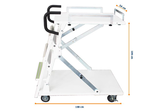 折疊式撿料台車-M-F05-02