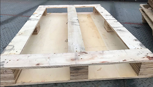 《型號:L》日字型中古合板棧板(120*80*12.5)TE096