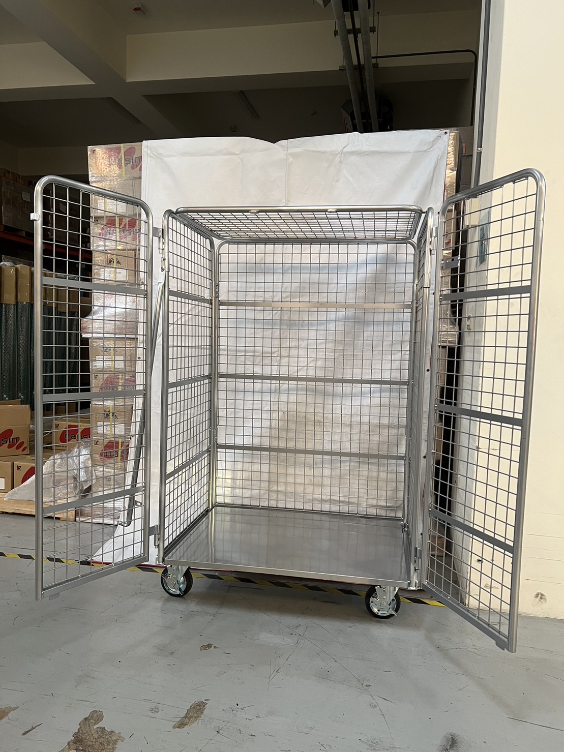 防盜型物流台車-標準型(網格) M-F07-07A