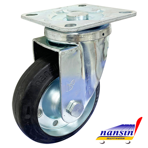 5"橡膠活動輪 M-STC-125CBC