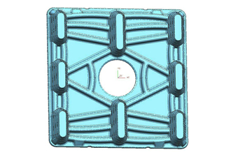 *規劃開發中*八角紙箱專用綠色木屑環保棧板 V-R-BH2-114114-89