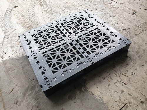 《型號:A19》中古網狀田字塑膠棧板 (102*122*15)