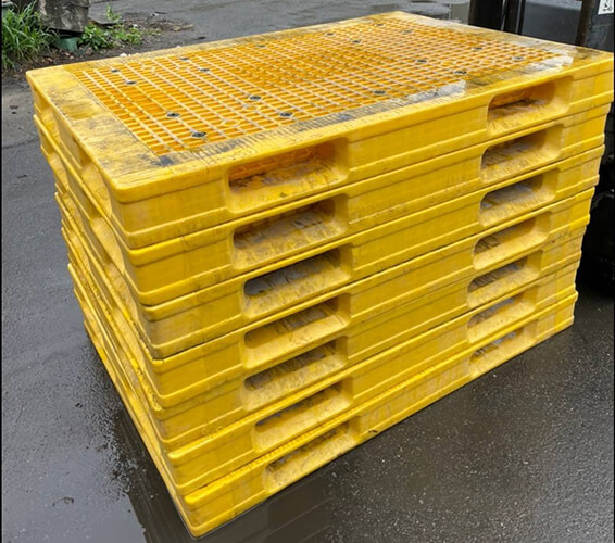 《型號:A6》中古塑膠棧板 (160*113*15)