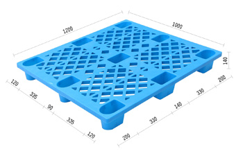 5.套疊九腳塑膠棧板KI-A-1012B(1000*1200)