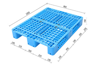 13.網格川字塑膠棧板KI-B-0810(800*1000)