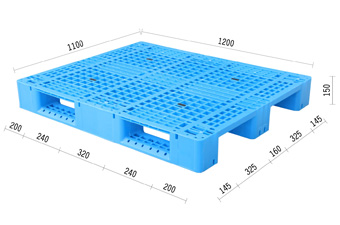 7.網格川字塑膠棧板KI-B-1112(1100*1200)