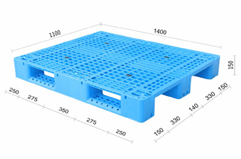 15.網格川字塑膠棧板KI-B-1114(1100*1400)