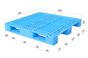 14.網格川字塑膠棧板KI-B-1214(1200*1400)
