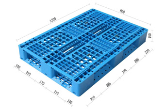 4.網格田字塑膠棧板KI-C-0812(800*1200)