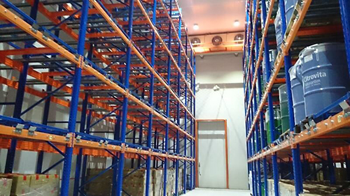 後推式料架、後推式貨架