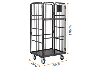 標準型物流台車（黑色烤漆）消光黑 M-F07-06