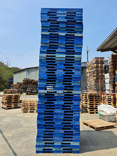 《型號:S》中古網狀塑膠棧板 (120*120)