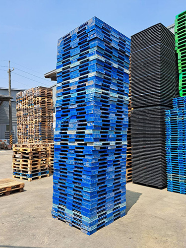 《型號:S》中古網狀塑膠棧板 (120*120)