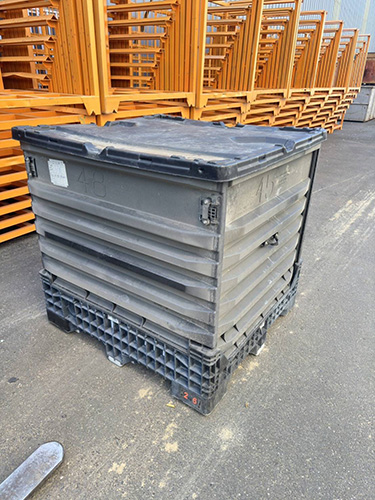 【E】中古塑膠折疊籠