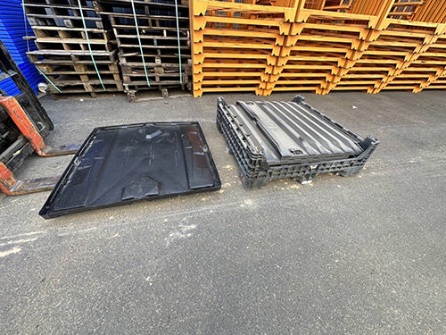 【E】中古塑膠折疊籠