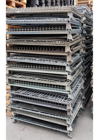 《型號:B》A7中古蝴蝶籠 120*100*90 (微生鏽變形)