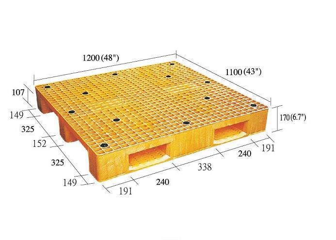 15.S-A4-1211-CX單面型棧板