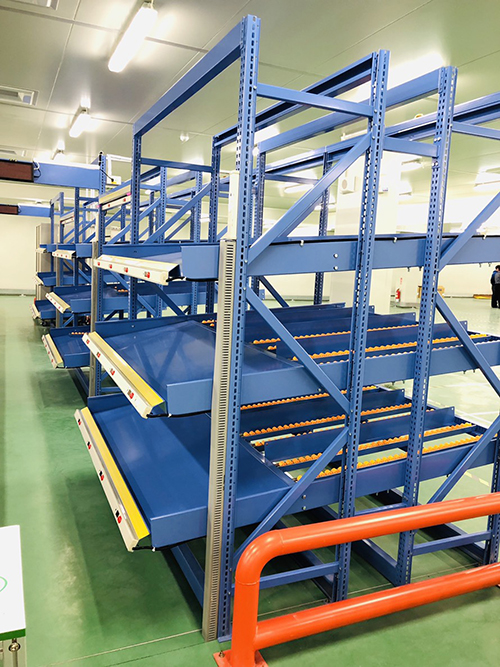 流利式料架、流利架