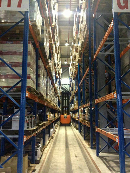 窄巷式料架、窄巷式貨架