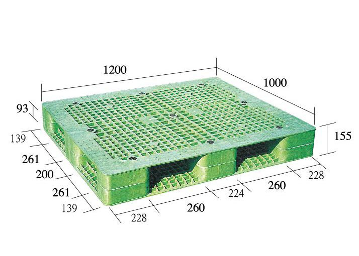 9.S-R4-1210-CX雙面型棧板