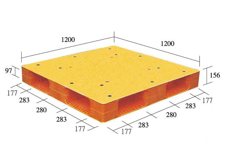 14.S-R4-1212-FX雙面型棧板