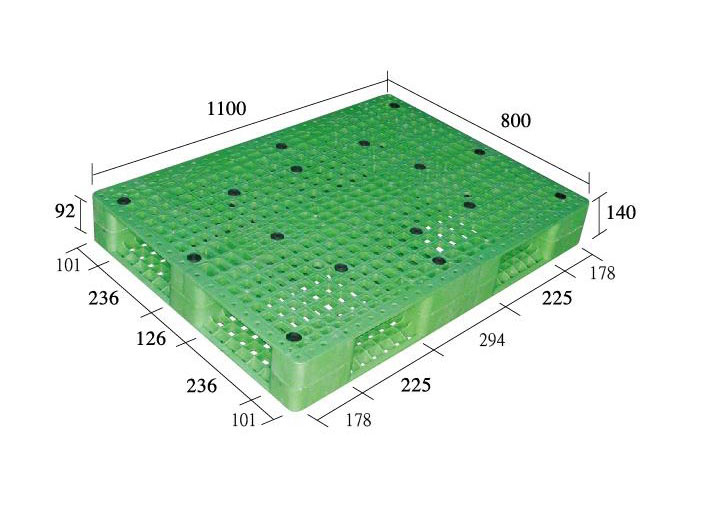 2.S-R4-1180-CG雙面型棧板