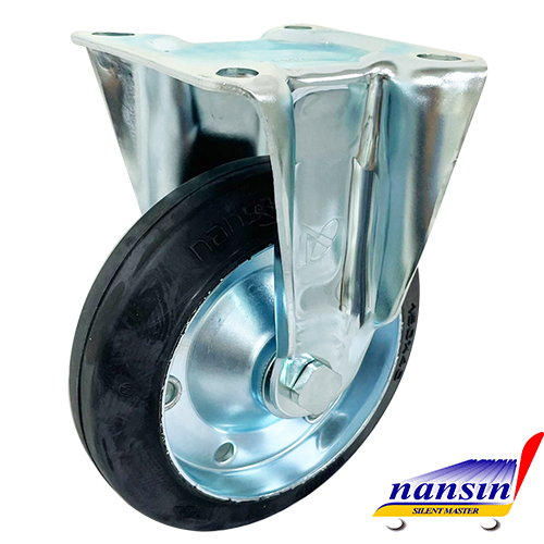 6"橡膠固定T型輪 M-SKC-T-150CBC