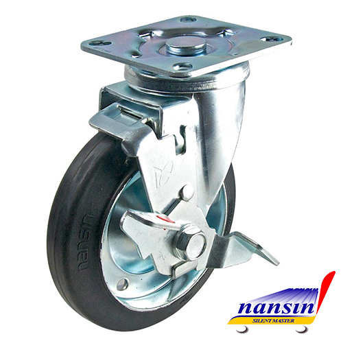 6"橡膠活動輪 M-STC-150CBC(S-2)