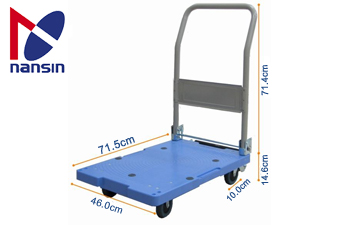 6.M-DSK-101B樹脂微音手推車(附煞車)