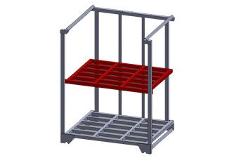 中間隔層(活動式)