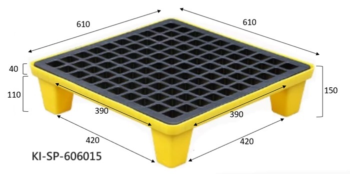 23.單桶型防漏棧板 KI-SP-606015