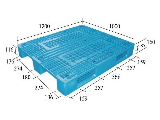 14.S-A4-1210-CG單面型棧板